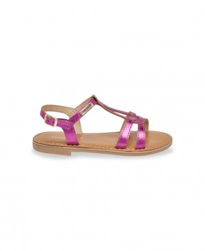 Les Tropeziennes BACKLE Ragazza Sandali Fucsia | 549-XPRDQA