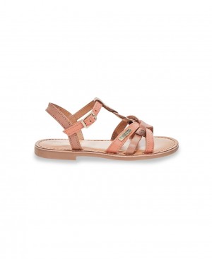 Les Tropeziennes BADAMI Ragazza Sandali Rosa | 483-PDVFJL