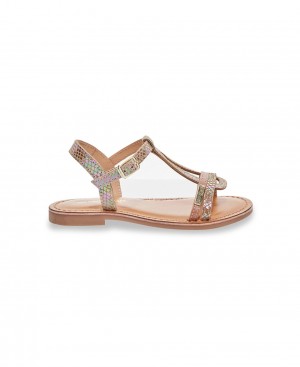 Les Tropeziennes BADA Ragazza Sandali Nude Iridescent | 326-UVBDSJ