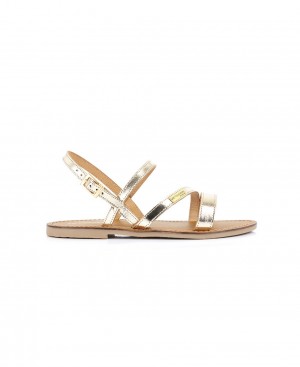 Les Tropeziennes BADEN Sandali piatti Oro | 543-FSHATE