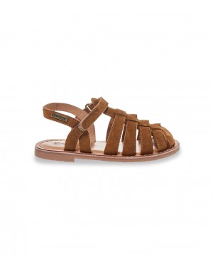 Les Tropeziennes BADUM Ragazza Sandali Cognac | 651-OJUGYA