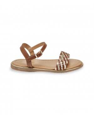 Les Tropeziennes BAMBI Ragazza Sandali Oro | 385-AZKEYQ