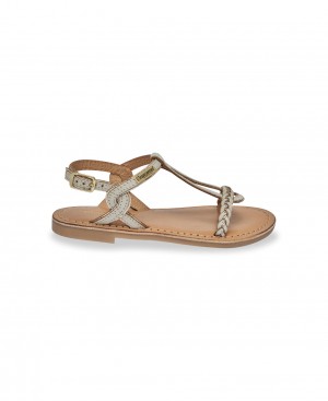 Les Tropeziennes BAPPY Ragazza Sandali Creme | 964-VGOAZW