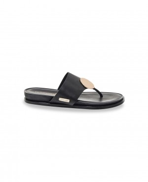 Les Tropeziennes CALYSSI Piatti Mules Nere | 321-TCBXLR