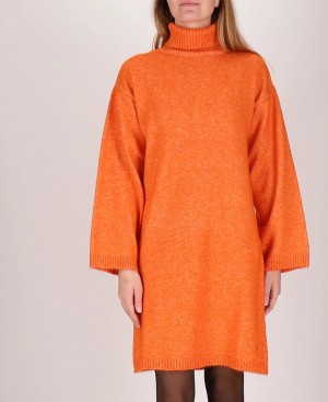 Les Tropeziennes CERESTE Turtleneck Pullover Vestito Arancioni | 832-VHPNKG