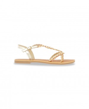 Les Tropeziennes CIMONA Sandali piatti Jaune Multi | 358-TLSODY