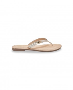 Les Tropeziennes DIAMINA Piatti Mules Oro | 863-VKQNOR