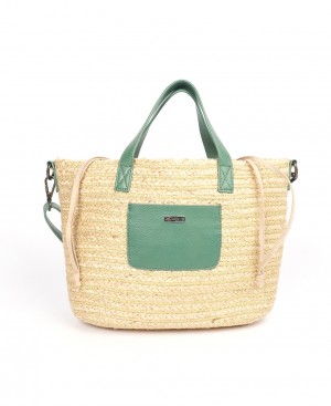 Les Tropeziennes GOBI Borsa a Mano Vert | 769-XMBTKL