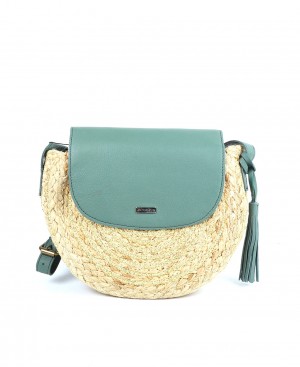 Les Tropeziennes GOBI Borse con patta Vert | 751-GHJPMK