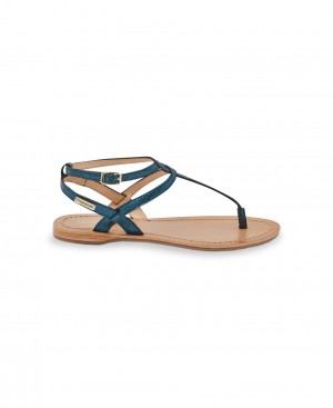 Les Tropeziennes HAMADO Finger Loops Sandali Con Le Dita Bleu | 534-NXPVDY