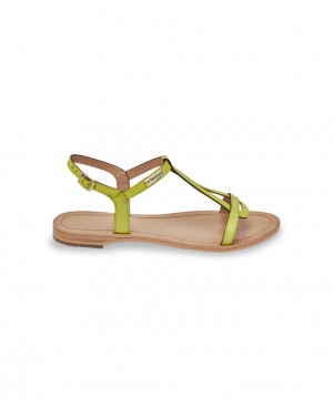 Les Tropeziennes HAMESS Sandali piatti Gialle Verdi | 602-GRQZFL