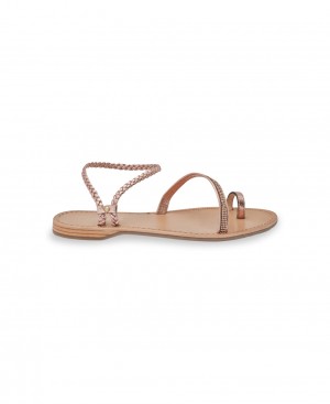 Les Tropeziennes HELLISTAR Sandali Con Le Dita Oro Rosa | 521-ADPJRW