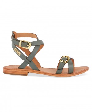 Les Tropeziennes HEPANA Ankle-strap Sandali piatti Linden | 384-JFSNYW