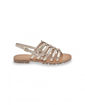Les Tropeziennes HEXACO Sandali Da Gladiatore Oro | 415-TEKGFS