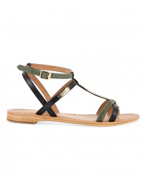 Les Tropeziennes HILIDOS Sandali Con Le Dita Kaki Multi | 671-PEQUBY