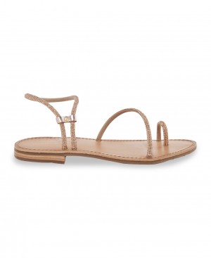 Les Tropeziennes HODAXA Glitter Sandali piatti Rosa | 968-FHKNXT