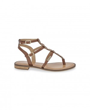 Les Tropeziennes HORELIA Sandali piatti Tan Bronze | 085-LNUZSY
