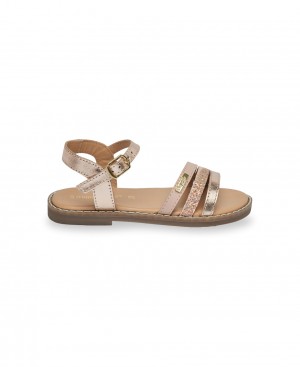Les Tropeziennes IBA Ragazza Sandali Oro Rosa | 459-BIGEQV