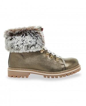 Les Tropeziennes LACEN Stivali Stringati Bronze | 726-UXBLMS