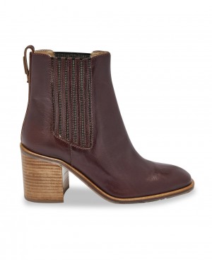 Les Tropeziennes LUDY Stivaletti Chelsea Bordeaux | 285-VQEIJD