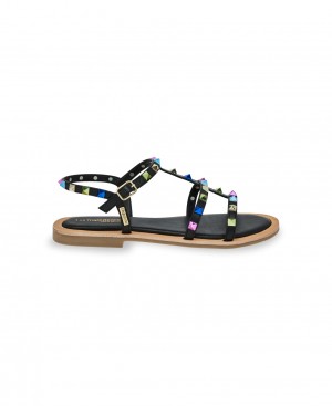 Les Tropeziennes OKINAWA Sandali piatti Nere | 643-XQDVGM