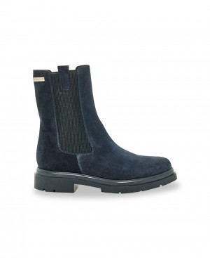 Les Tropeziennes SLAM Stivaletti piatti Marine Suede | 350-SYZLDW