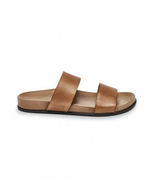 Les Tropeziennes WISEMAN Mules Tan | 598-SFMWPE