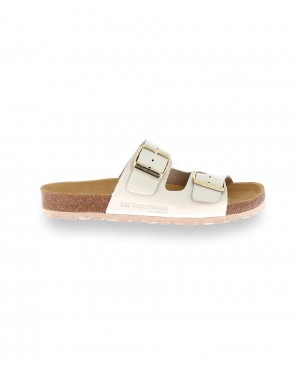 Les Tropeziennes ZATIX Mules anatomici Creme | 830-VYIOTB