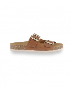 Les Tropeziennes ZATIX Mules anatomici Tan | 937-MIHDEG