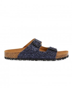 Les Tropeziennes ZAYETTE Mules anatomici Blu Marino | 850-PLUHNJ