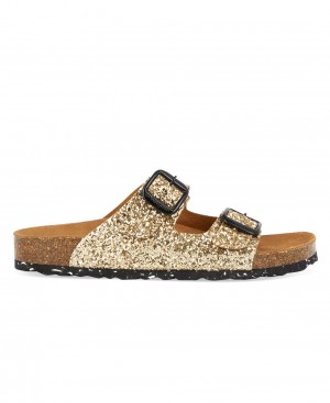 Les Tropeziennes ZAYETTE Mules anatomici Oro | 853-GRKJUW